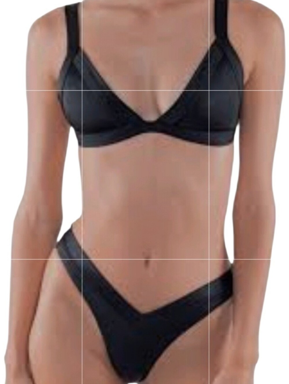 ONEONE BIKINI SET KAMERON TOP/JESSE BOTTOM BLACK S - Picture 8 of 8